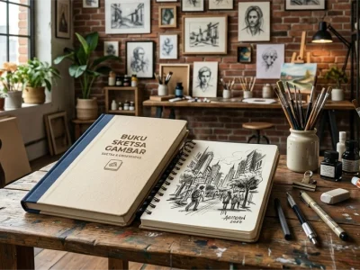 BUKU SKETSA GAMBAR