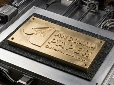 PLAT EMBOSS 3D (BRONZE)
